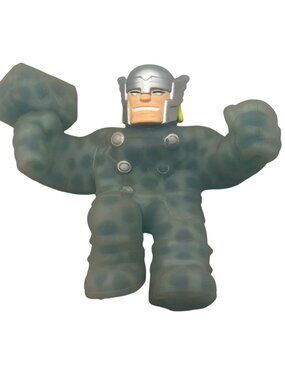 Heroes Of Goo Jit Zu Thor Ultra Powers Avengers 4.5" Action Figure blue READ